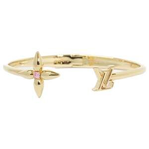 LOUIS VUITTON Gold Charm Bracelet